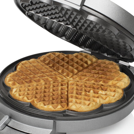 Princess 132380 Wafelmaker DeLuxe RVS