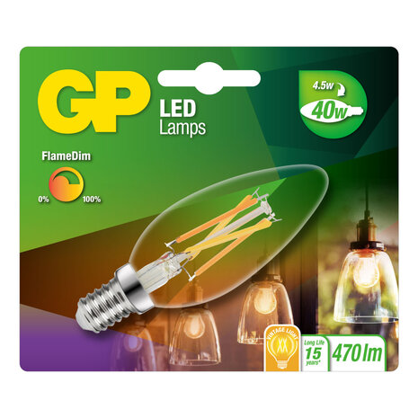 GP Lighting Gp Led Candle Fila. Fd 4w E14