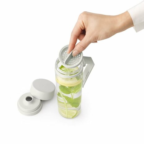 Brabantia Make & Take Waterfles 0.5L Lichtgrijs