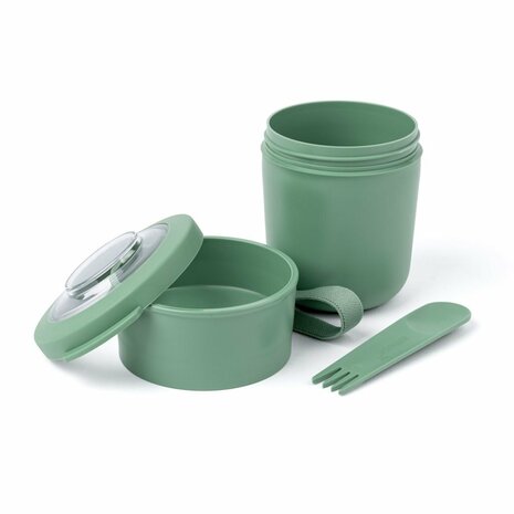 Amuse Tylla Duo Oat Lunchbowl 150+450 ml + Spork Sage