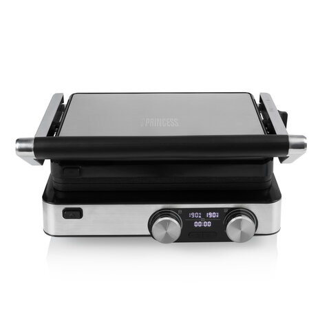 Princess 117310 Digital Grill Master Pro Grill RVS/Zwart