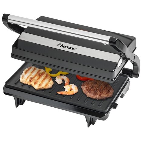 Bestron APM123Z Panini Grill Zwart