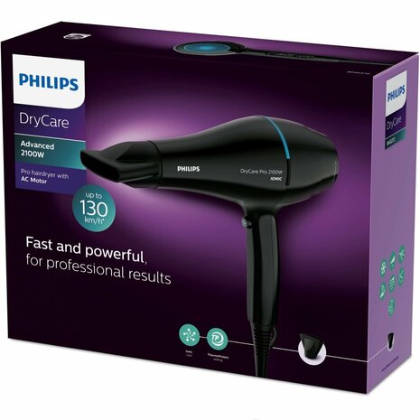 Philips BHD272/00 DryCare Advanced Föhn 2100W Zwart