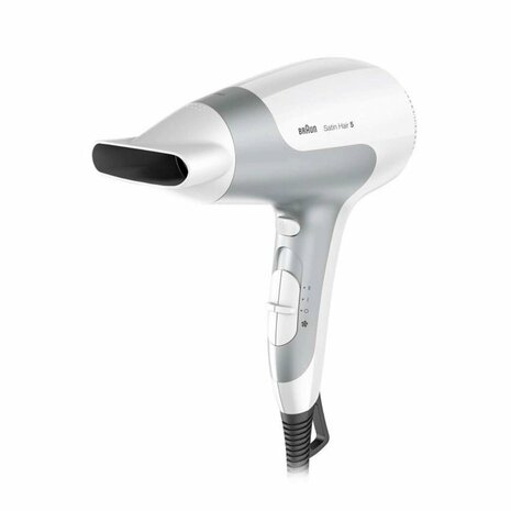 Braun BRHD580E Satin Hair 5 Power Perfection Haardroger 2500W Wit/Zilver