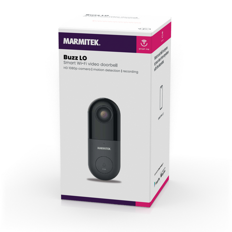 Marmitek Smart Wifi Video Deurbel 1080p