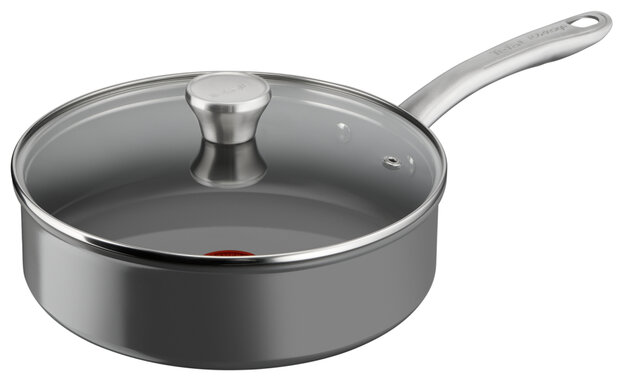 Tefal C42432 Renew+ Keramische Hapjespan 24cm met Deksel