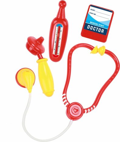 Toi-Toys Doktersset in Tas met Spuit en Thermometer