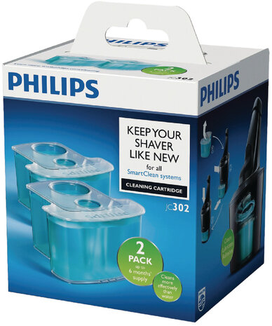 Philips JC302/50 Smartclean Schoonmaakcartridge 2-pack