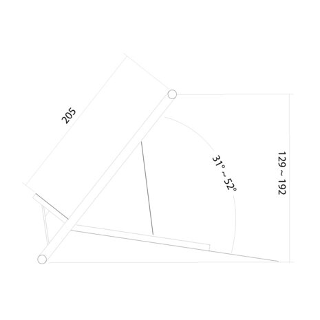 Newstar NSLS100 Notebook-Tablet Steun Zilver