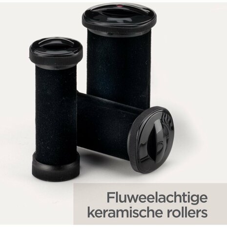 Babyliss RS035E Thermo Ceramic Rollers Krulset Zwart