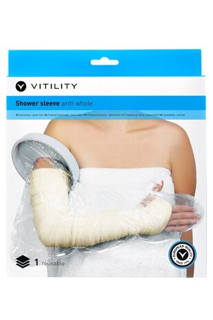 Vitility VIT-70110770 Douchehoes - Arm Heel