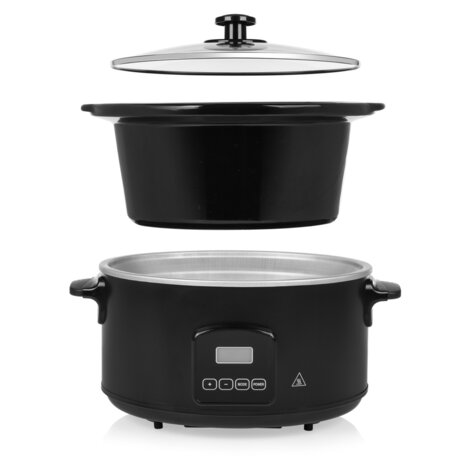 Tristar VS3920 Digitale Slowcooker 4,5L 210W Zwart/RVS