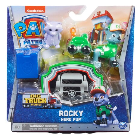 Paw Patrol Big Truck Pups Rocky Speelset