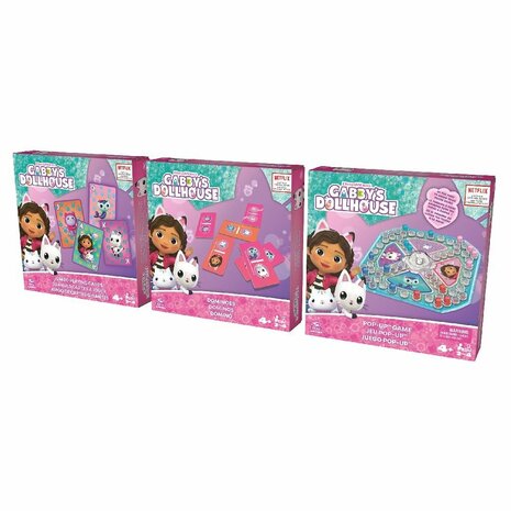 Gabbys Dollhouse Spelletjes Set