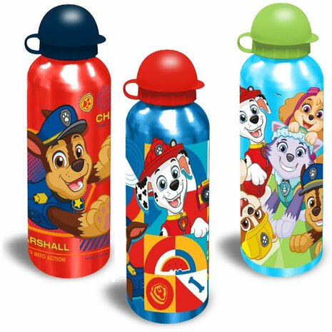 Paw Patrol Drinkfles 500 ml Verschillende Uitvoeringen