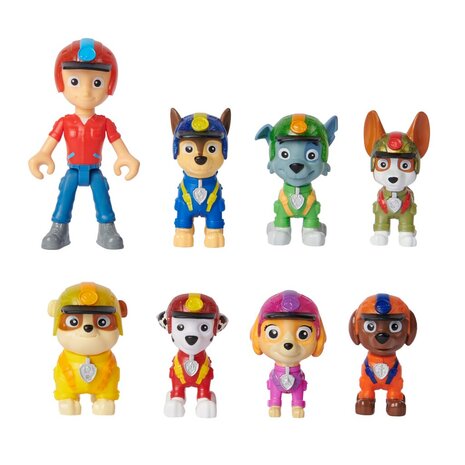 Paw Patrol Jungle Pups Figuren 8-delig