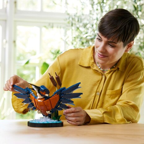 Lego 10331 Icons Fauna Ijsvogel