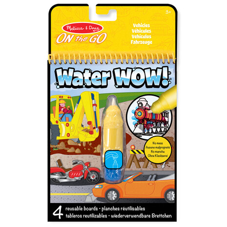 Melissa & Doug Verven met Water Voertuigen