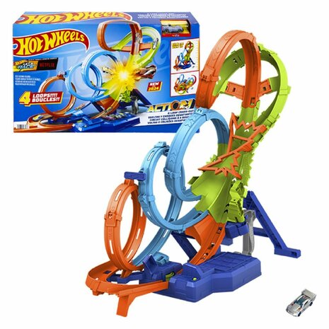 Hot Wheels Action Endless Loop Boosted Set