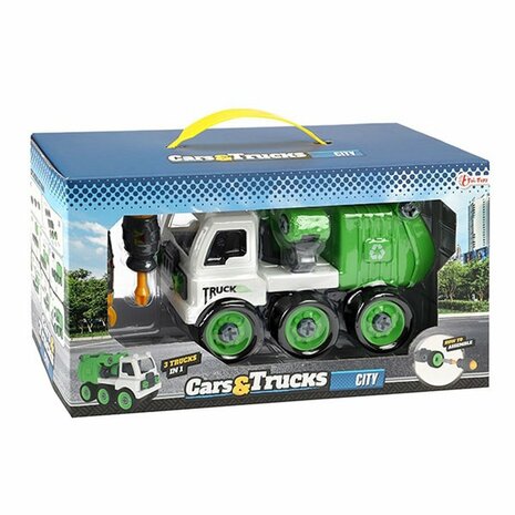 Cars & Trucks 3in1 Vuilniswagen