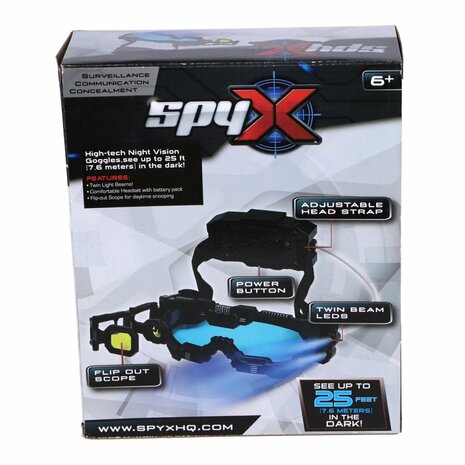 SpyX Spion Night Mission Bril