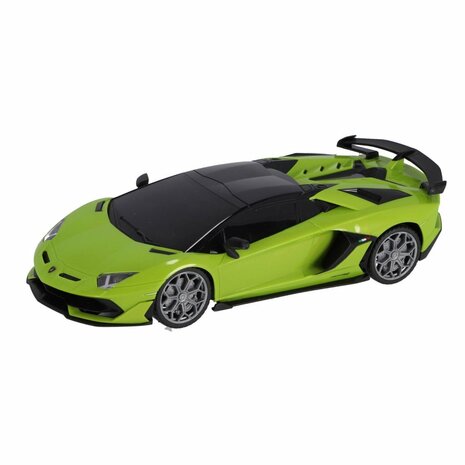 RC Lamborghini Aventador SVJ Roadster 1:16 + Licht Neon Groen