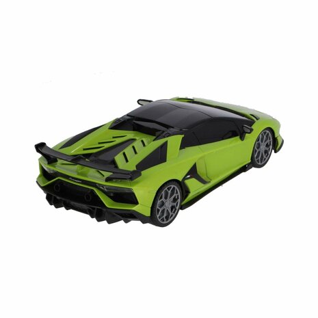 RC Lamborghini Aventador SVJ Roadster 1:16 + Licht Neon Groen