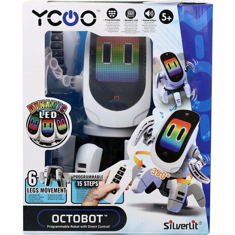 Silverlit RC Octobot Robot + Licht en Geluid