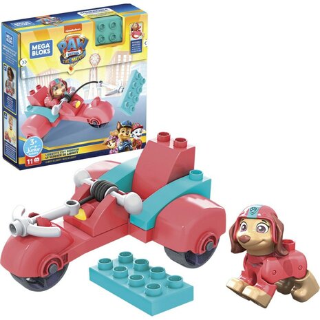 Mega Bloks Paw Patrol The Movie Scooter + Liberty