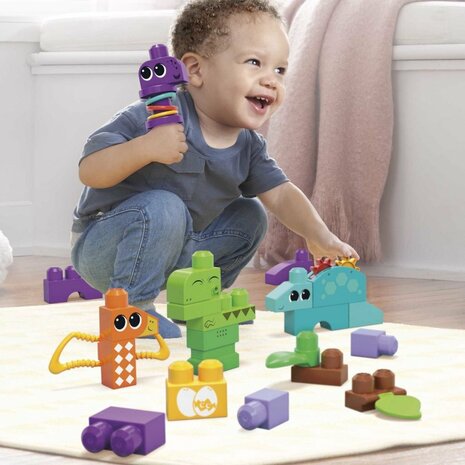 Mega Bloks Squek and Chomp Dinos