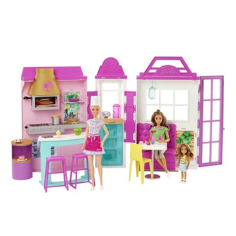 Barbie Cook and Grill Restaurant Speelset