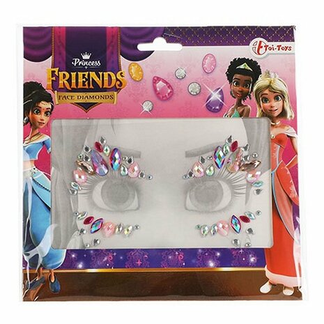 Princess Friends Gezichtsdiamanten