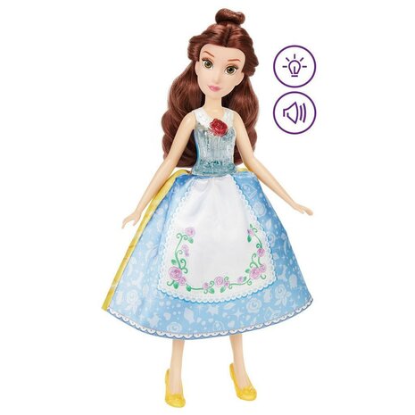 Disney Princess Spin and Switch Belle + Licht en Geluid