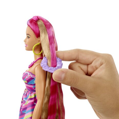 Barbie Totally Hair Pop Flower + Accessoires