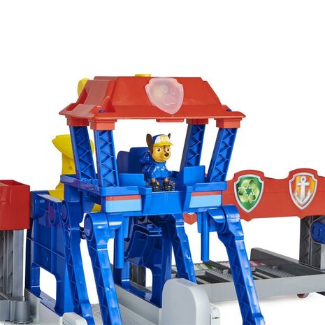 Paw Patrol Big Truck Pups Highway Rescue Hoofdkwartier + Licht en Geluid