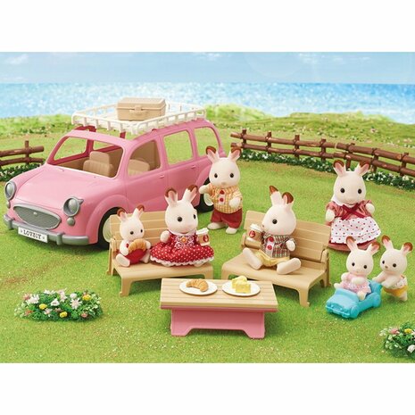 Sylvanian Families 5535 Familie Picknick Auto