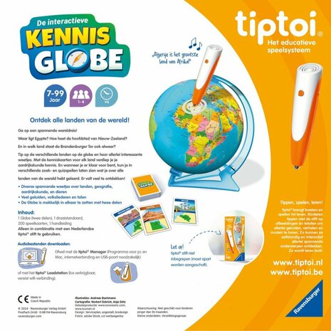 Tiptoi De Interactieve Kennis Globe