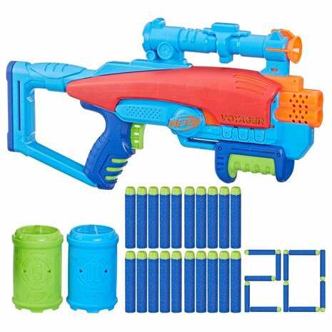 Nerf Junior Elite Voyage Target Set + 20 Darts