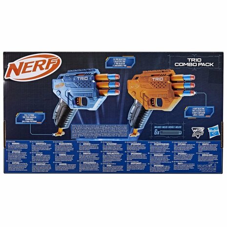 Nerf Elite 2.0 Trio Combo Blaster Pack