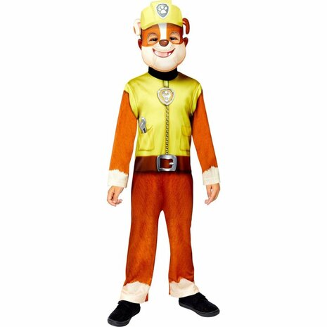 Paw Patrol Kostuum Rubble 3-4 Jaar