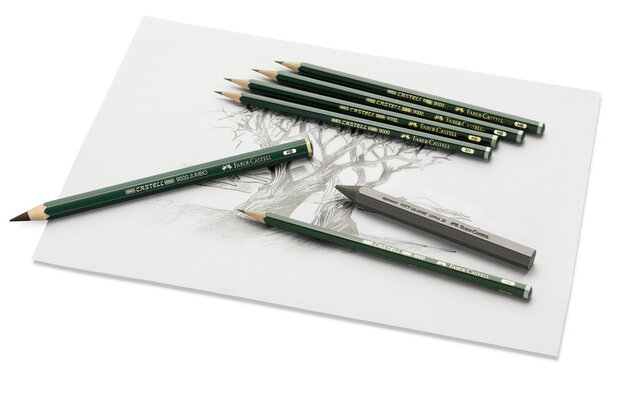 Faber Castell FC-119064 Potlood 9000 Designset