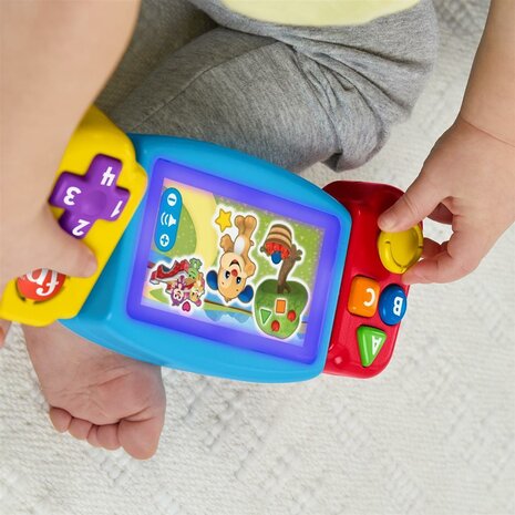 Fisher Price Leerplezier Draai en Leer Spel + Licht en Geluid