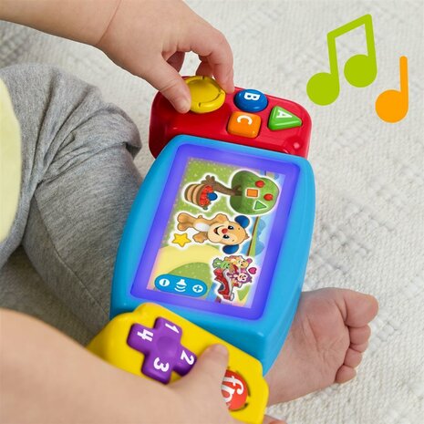 Fisher Price Leerplezier Draai en Leer Spel + Licht en Geluid