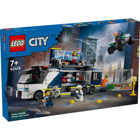 Lego City 60418 Politielaboratorium in Truck