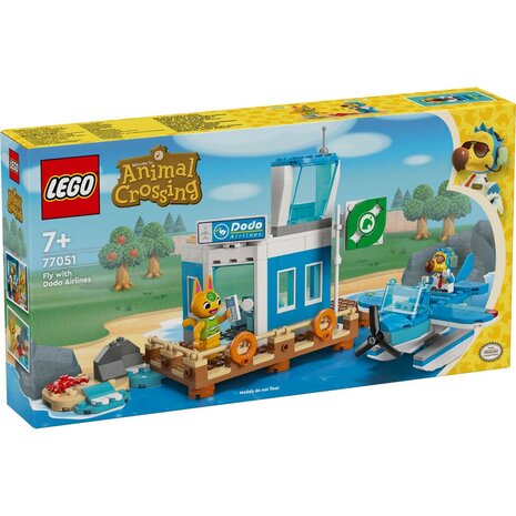 Lego Animal Crossing 77051 Vlieg met Dodo Airlines