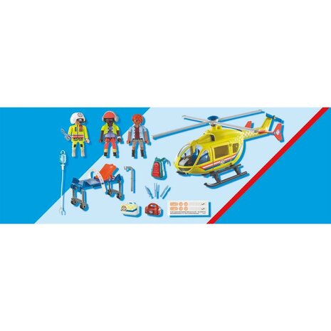 Playmobil 71203 City Life Reddingshelikopter