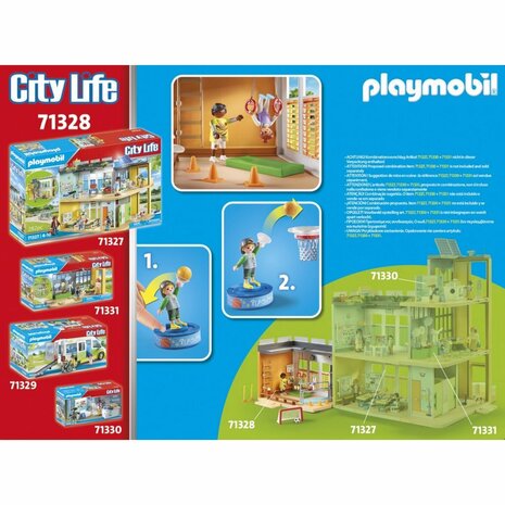 Playmobil 71328 City Life Sportschool Uitbreiding