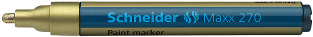 Schneider Lakmarker Maxx 270 1-3mm Goud 10 Stuks