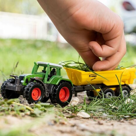 Siku 1605 Fendt 926 Vario met Krampe Kiepwagen