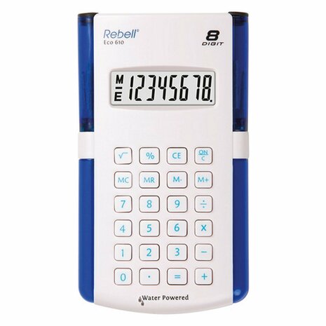 Rebell RE-ECO610-WB Calculator ECO 610 Wit